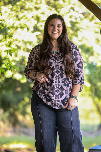 Aztec Shadow Top