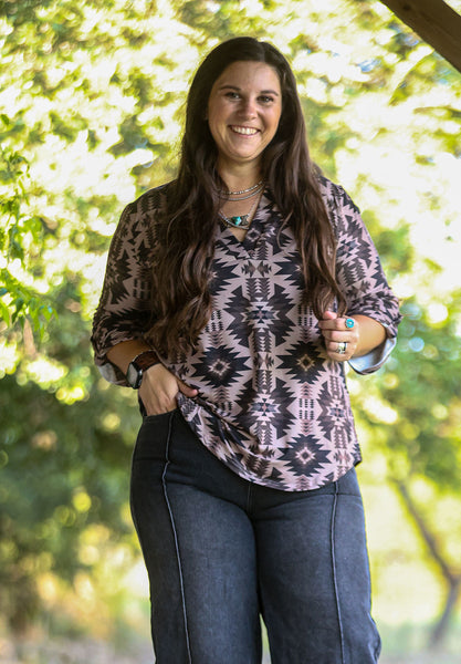 Aztec Shadow Top