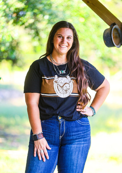 H-Ranch Tee-Midnight