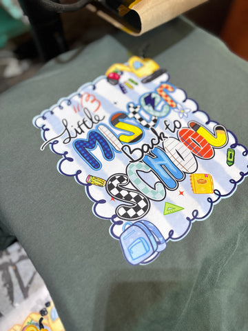 Little Mister Back To School Tee