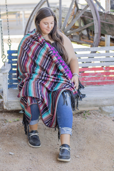 Serape Cowgirl Blanket