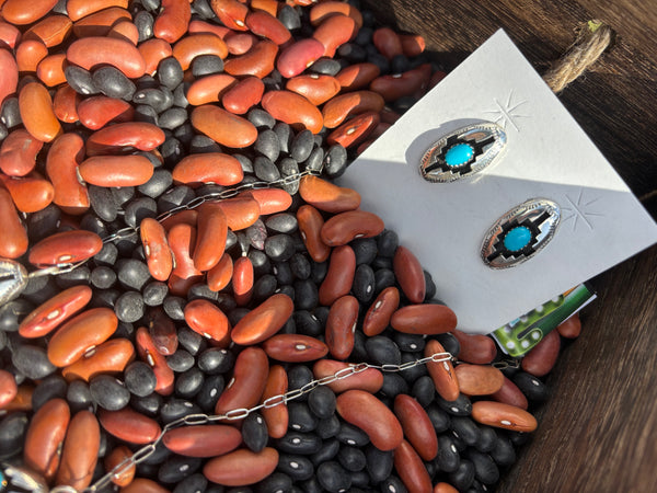 Shadow Box Turquiose Felix Yazzie Necklace