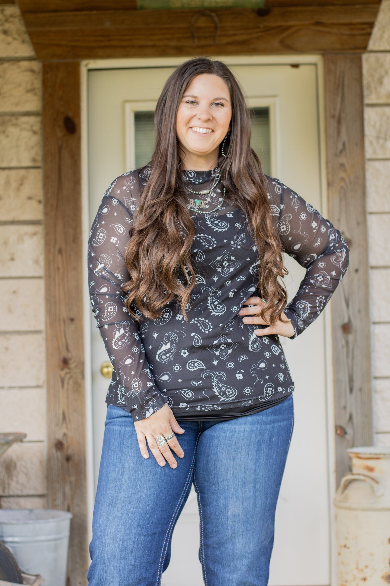 Black WOMENS Bandana Babe Mesh