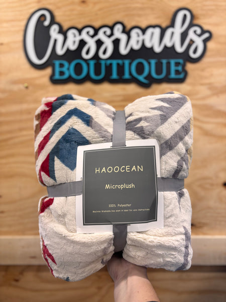 Large Aztec Blankets