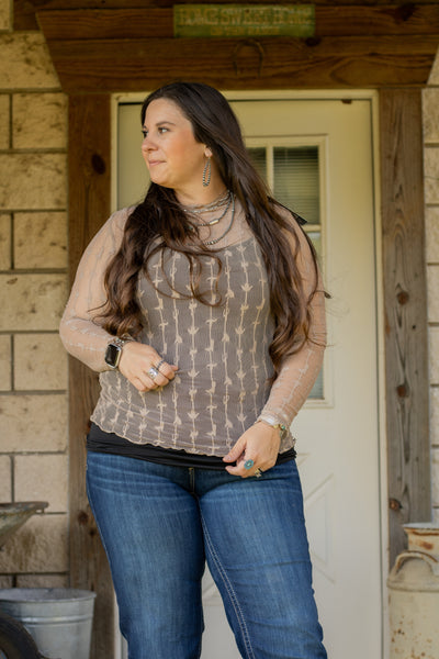 Lariat Lace-Bone