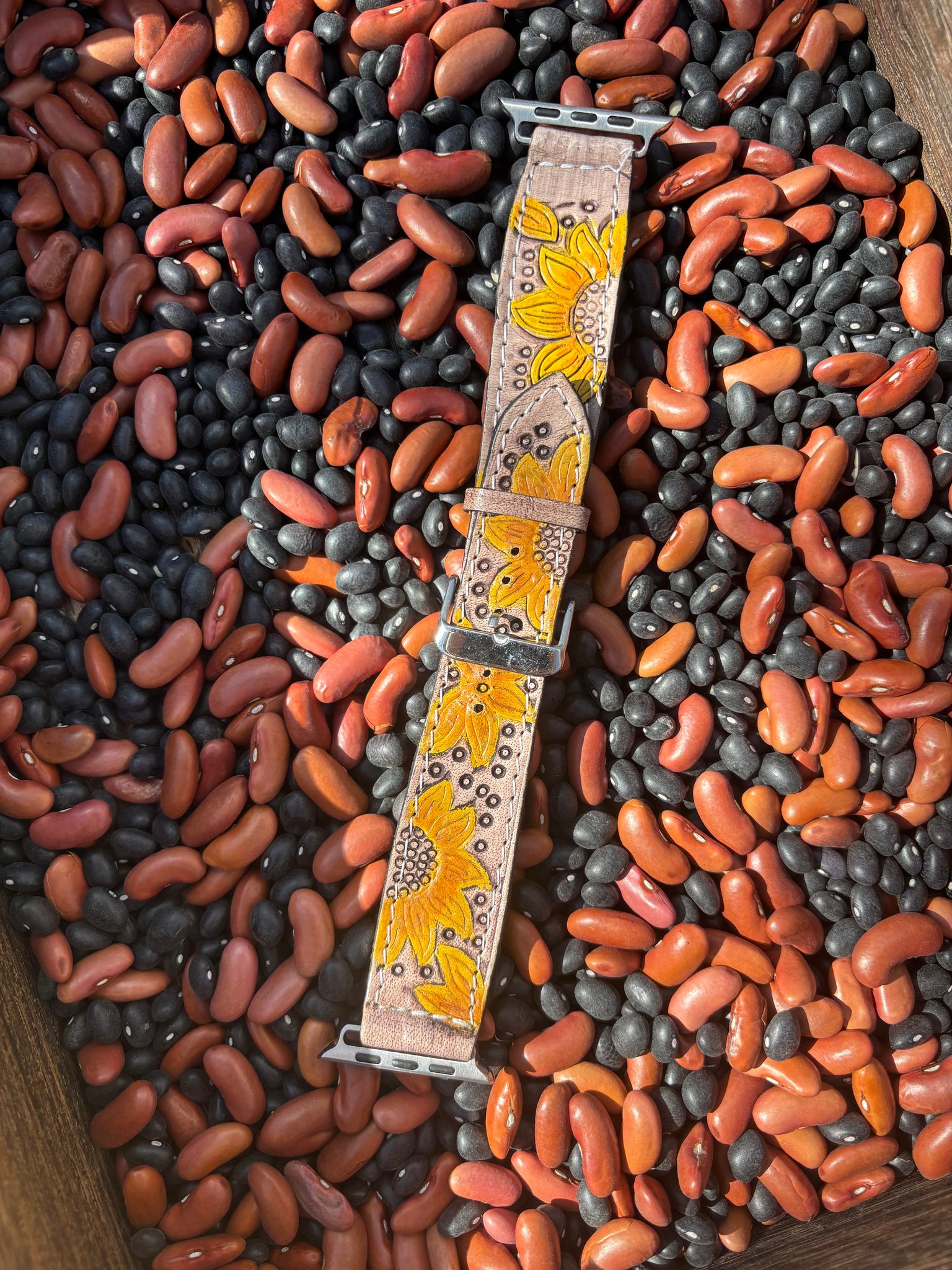 Skinny Sunflower Watchband