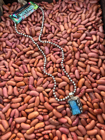 Tibet Labradorite Necklace