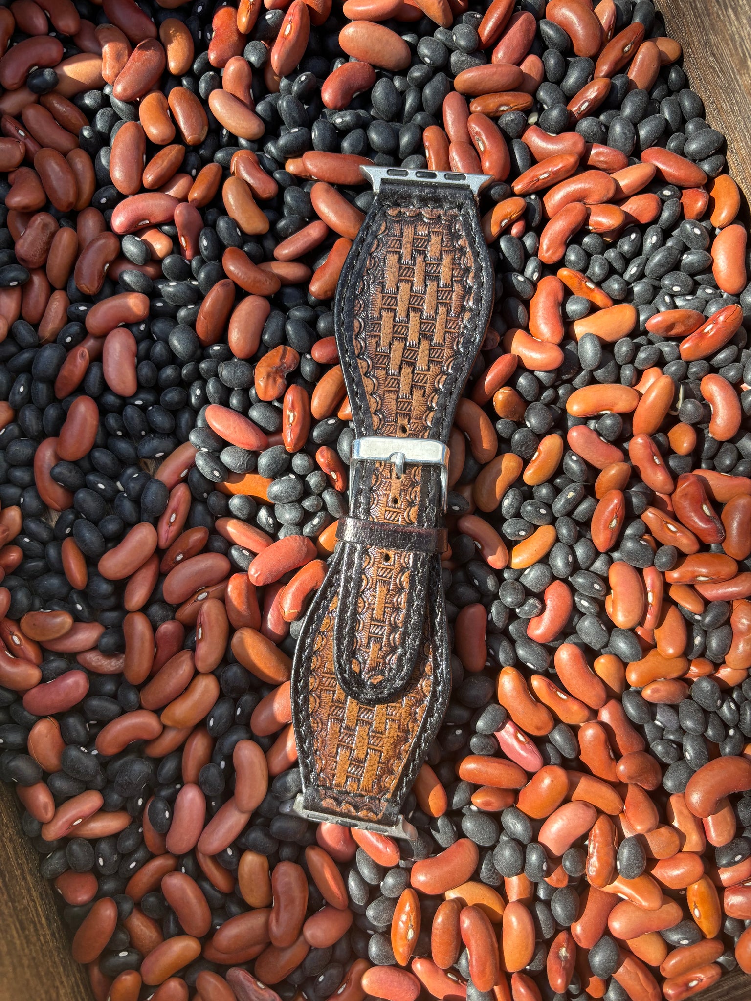 Basket Weave Thick Watchband