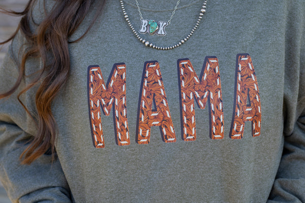 Vintage Tooled Mama Sweatshirt