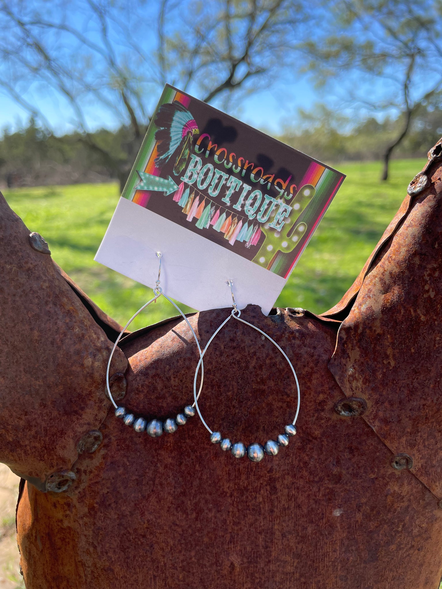 Large Descending Navajo Hoops