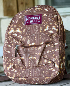Western Collage Backpack