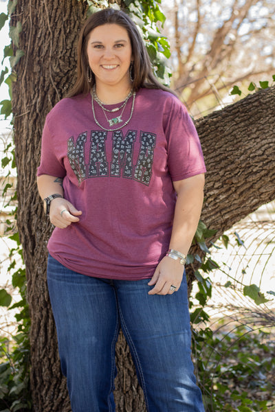 Burgundy Branded Mama