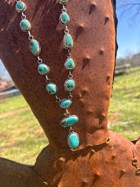 Royston Marilene Begay Lariat Drop Necklace