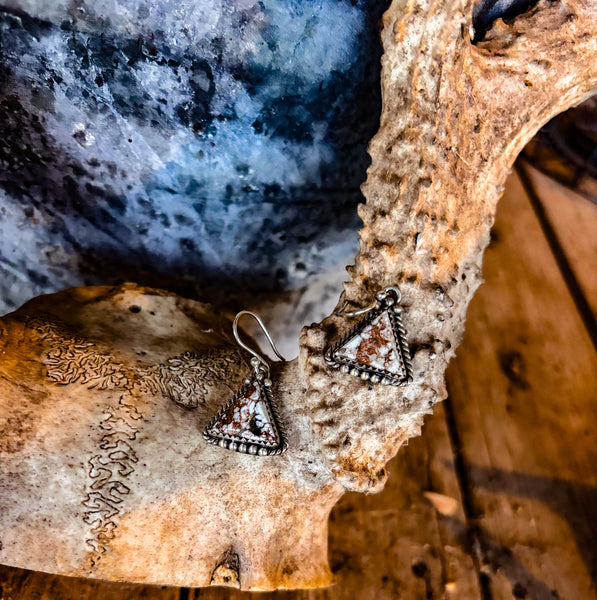 Triangle Dangle Earrings