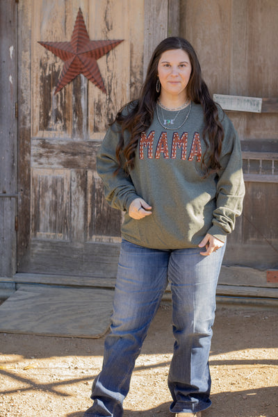 Vintage Tooled Mama Sweatshirt