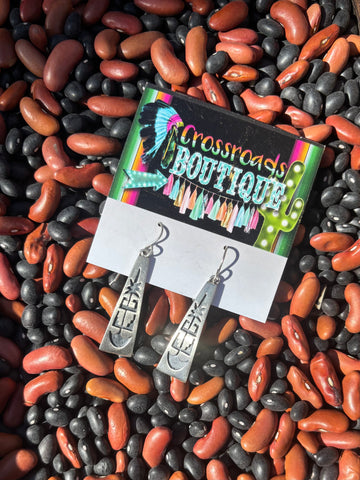 Allen Lee Sterling Silver Earrings