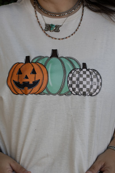 Trio Pumpkin Tee