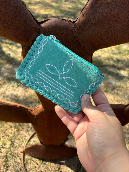 Boot Stich Coin Pouch