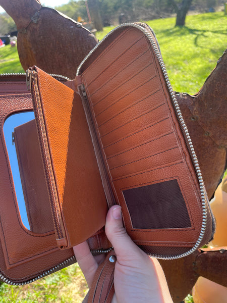 Brindled Mirror Wallet