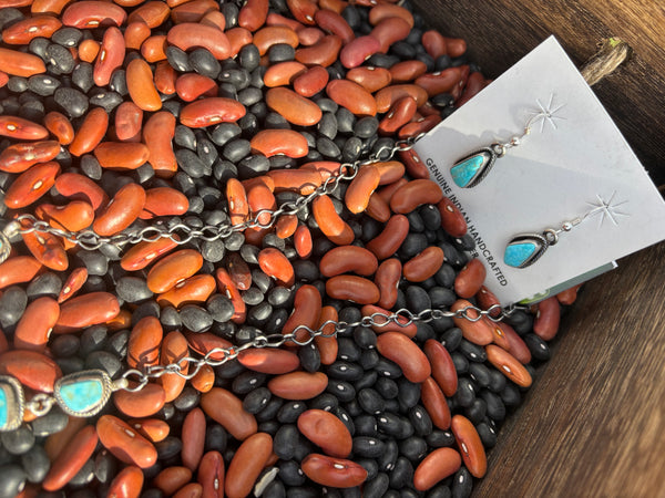 Sonoran Scott Skeets Lariat Necklace & Earrings