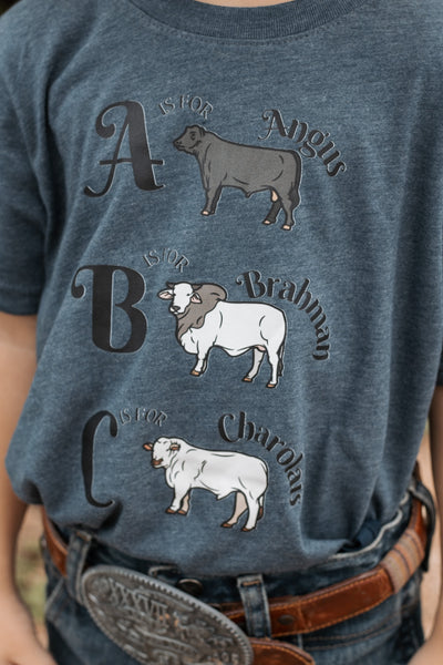 ABC's Cattle Tee