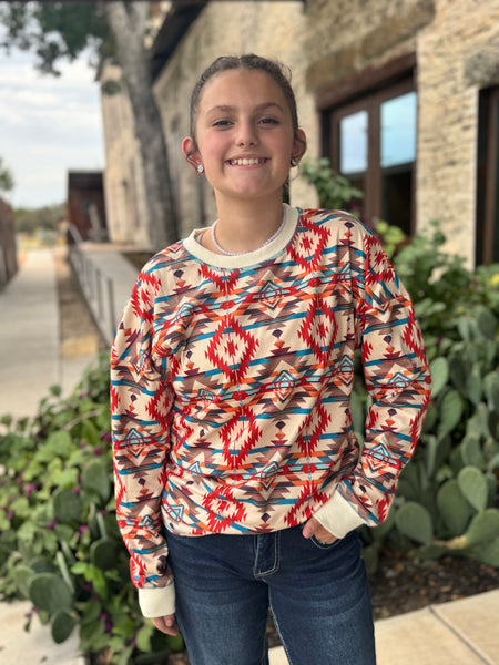 Multi Color Aztec Sweater
