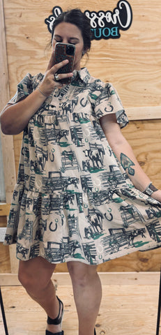 Hitchin' Post Dress