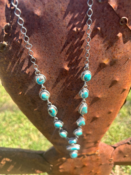 Royston Marilene Begay Lariat Drop Necklace