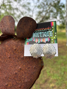 XLarge Silver Concho Studs