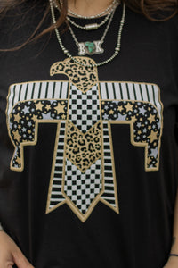 Patterned Thunderbird Tee