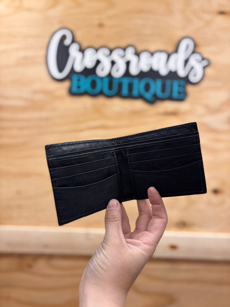 Bi-Fold Diamond Tooled Wallet