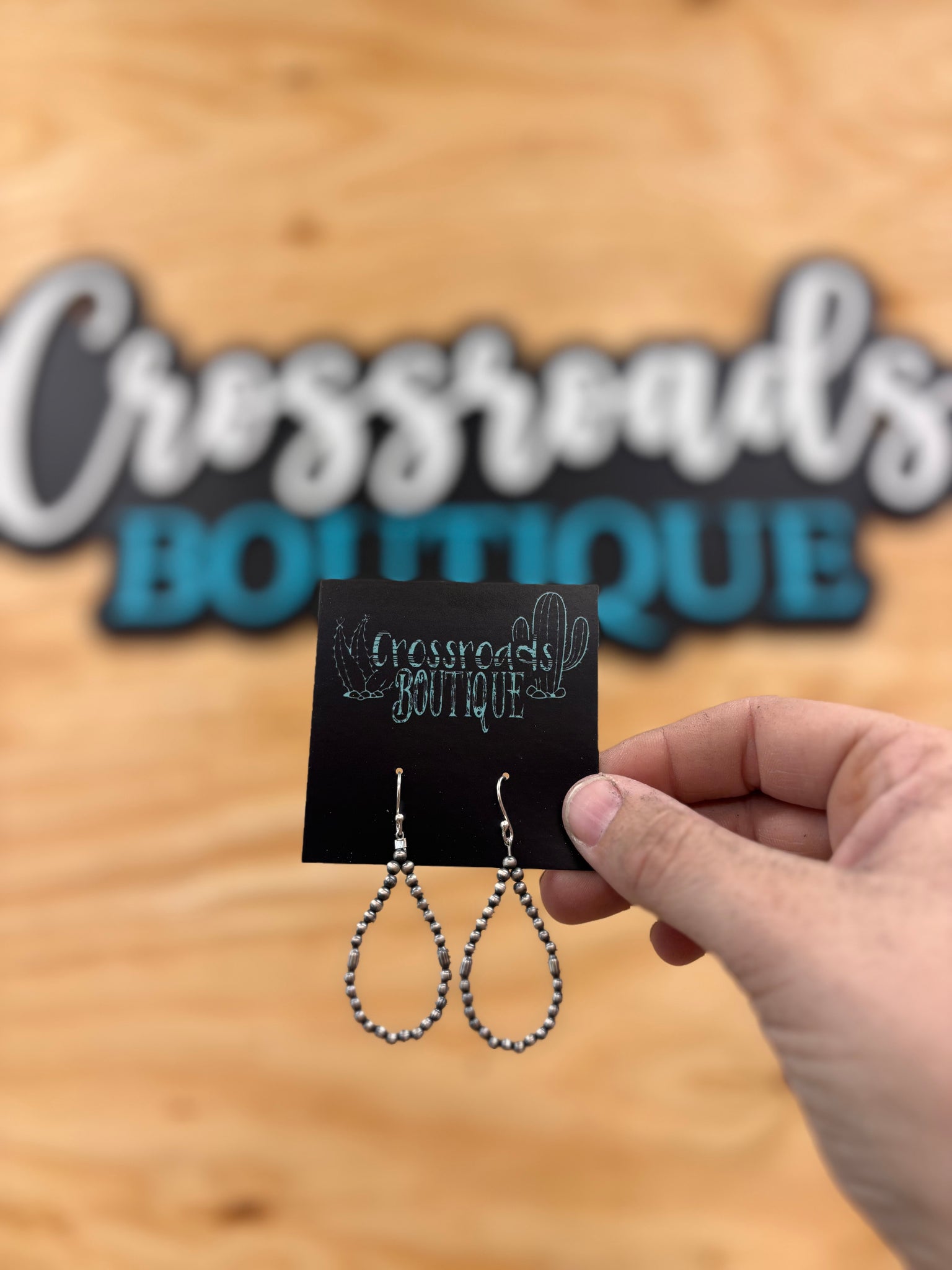 Corrugated Pearl Hoop