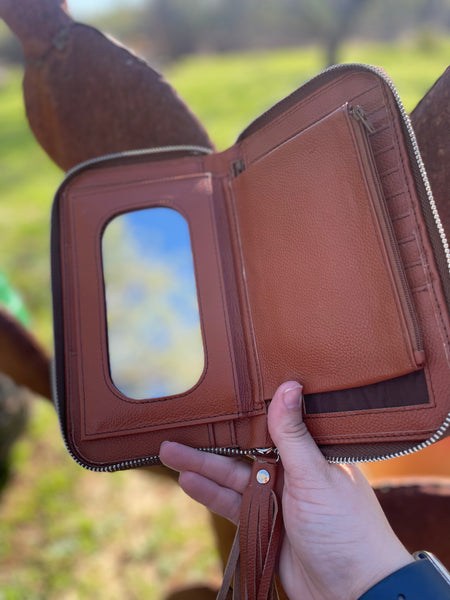 Brindled Mirror Wallet