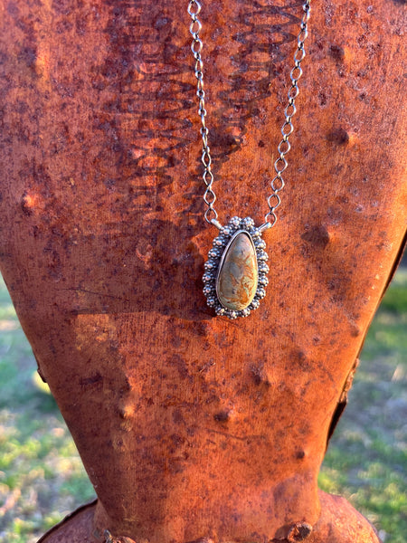 Scott Skeets Royston Teardrop Necklace