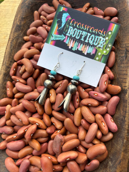 Large Sterling Silver Bell Earrings