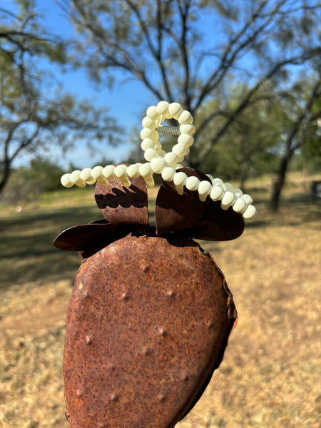 Bubbled Bead Claw Clip