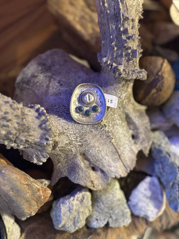 Bobby Platero Kingman Hat Pendant