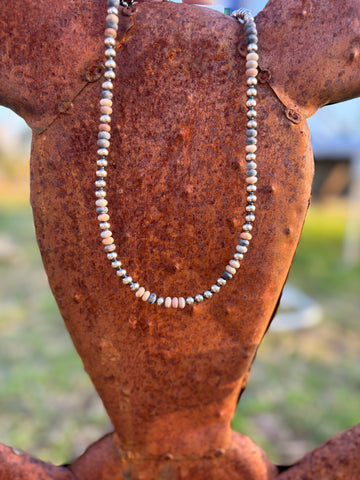 6MM Picasso Jasper Necklace