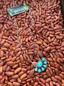 Half Kingman Cluster Necklace