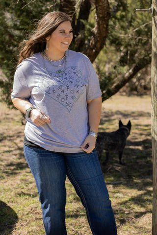 ADULT Branded Heart Tee