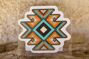 Geo Aztec Sticker