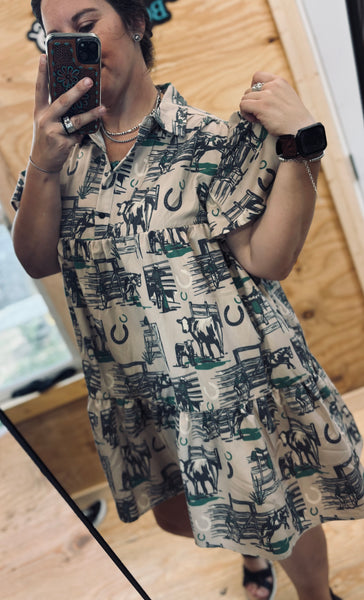 Hitchin' Post Dress