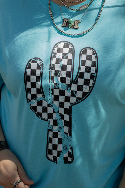 Carribean Grunge Cactus Tee