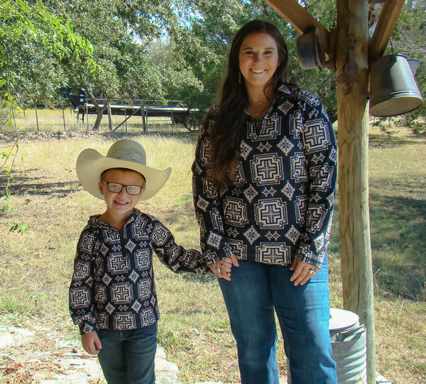 Adult Down In The Hills Pullover