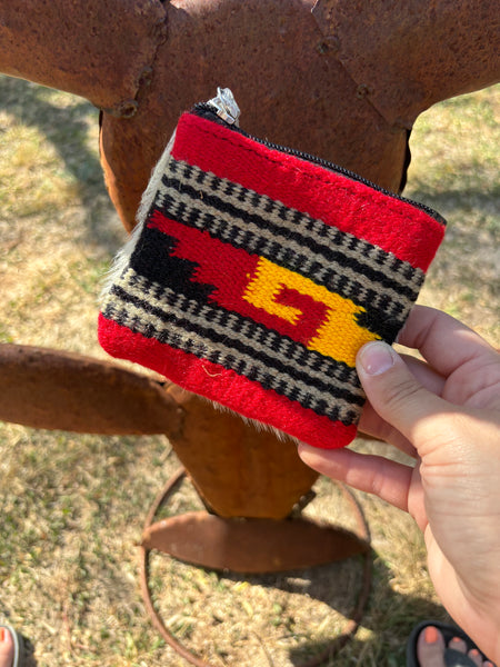 Saddle Blanket Coin Pouches