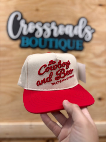 Cowboys & Beer Trucker Hat