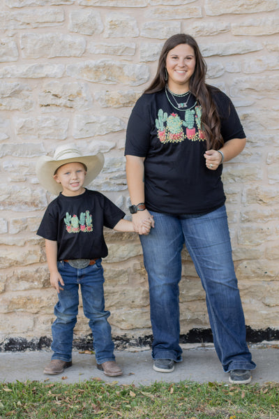 KIDS Lit Potted Cactus Tee