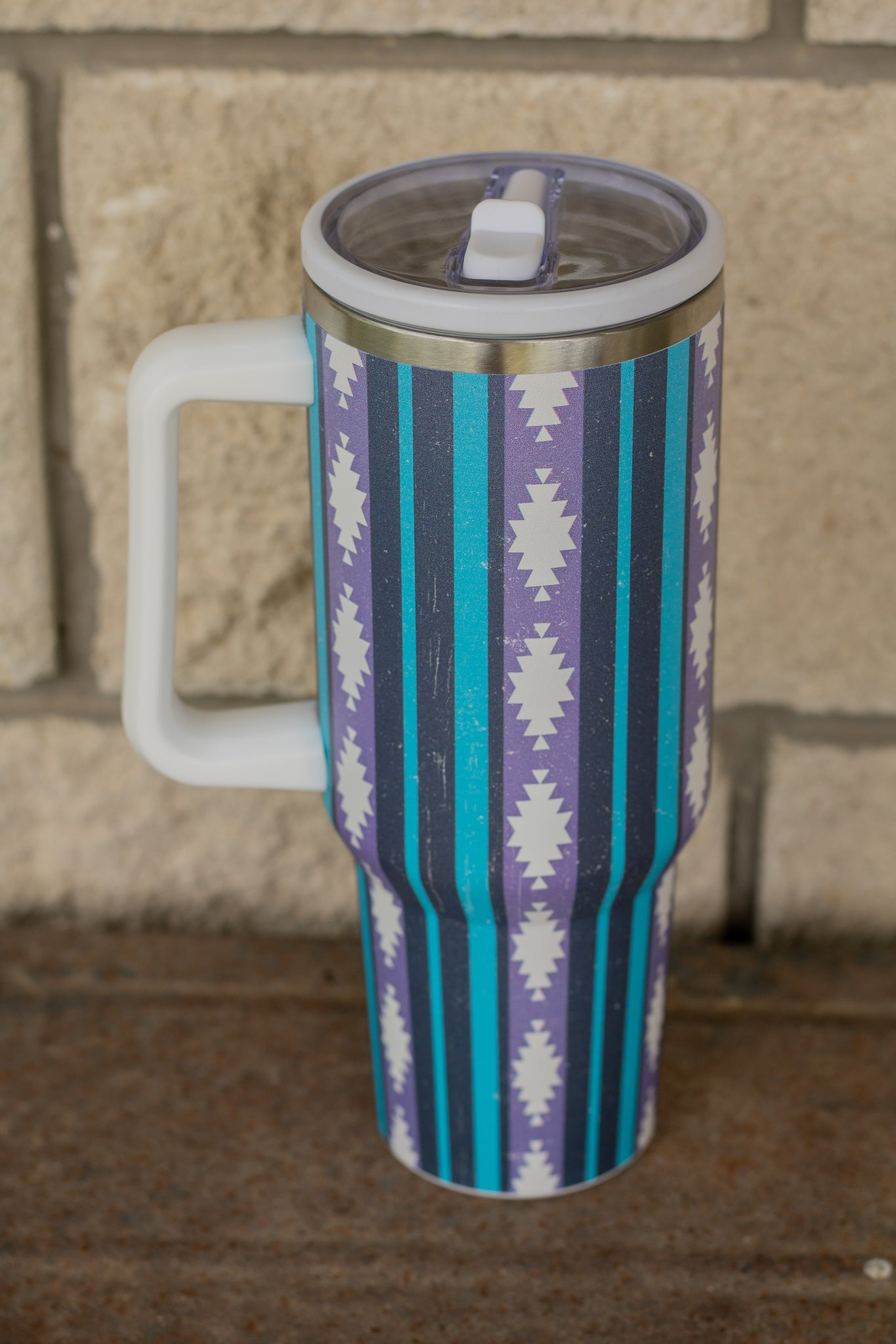 Western 40 OZ Flip Straw Cups