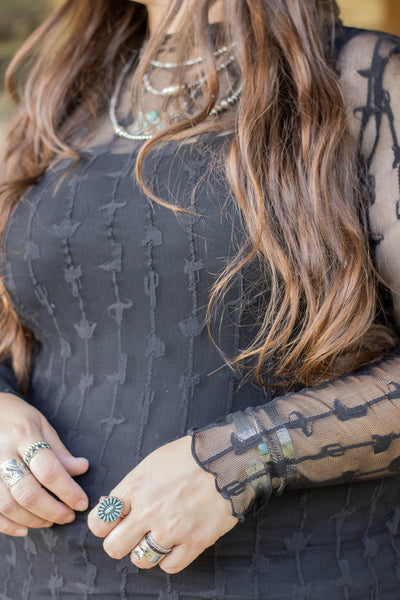 Lariat Lace-Midnight