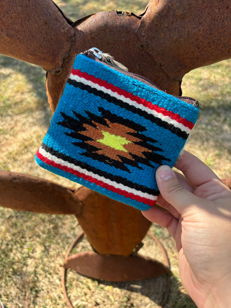 Saddle Blanket Coin Pouches